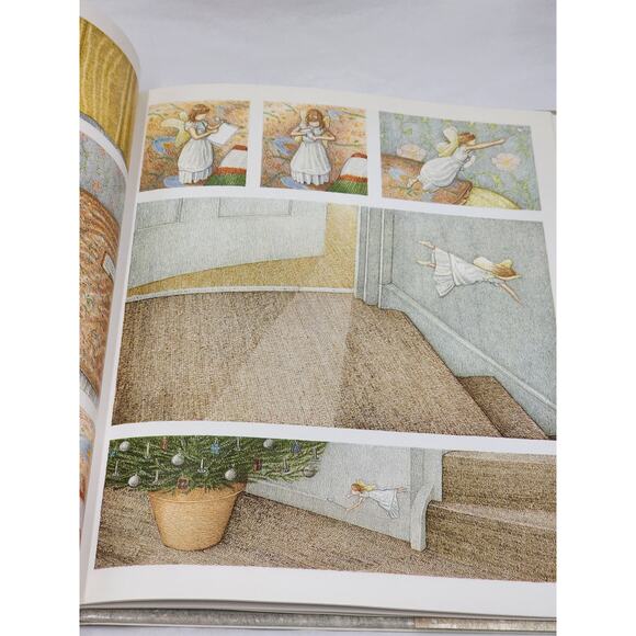Childrens Books Father Christmas Sheep Trick Christmas Eve Imagine I Spy Vintage - Picture 6 of 16